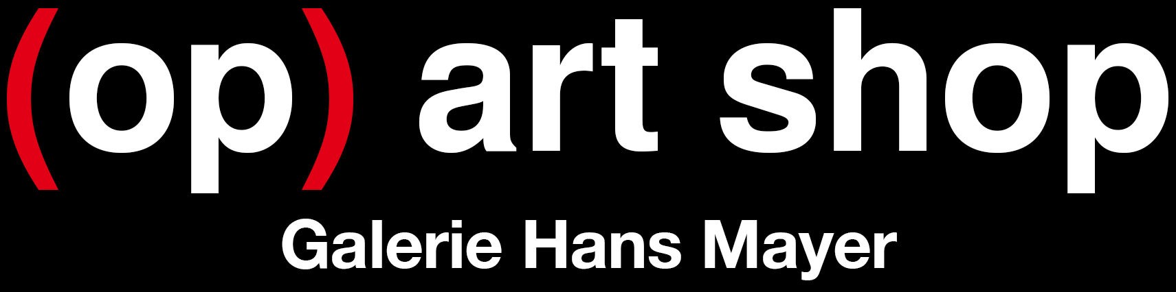 (op) art shop Galerie Hans Mayer